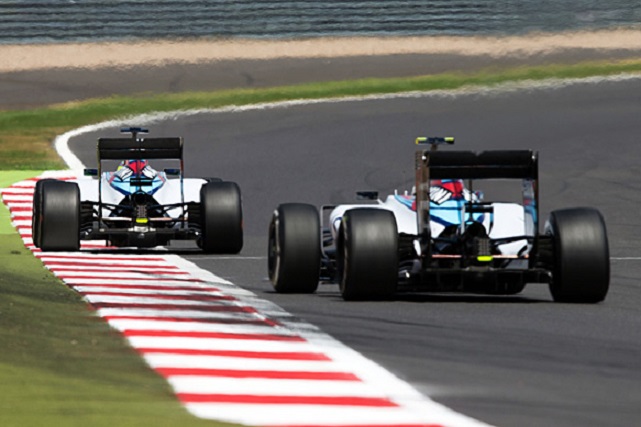 2015 Silverstone Massa ve Bottas