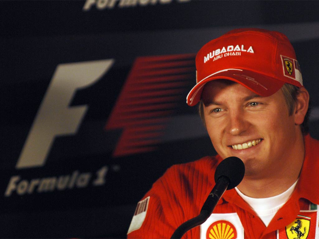 2016'da Kimi Raikkonen Ferrari'de