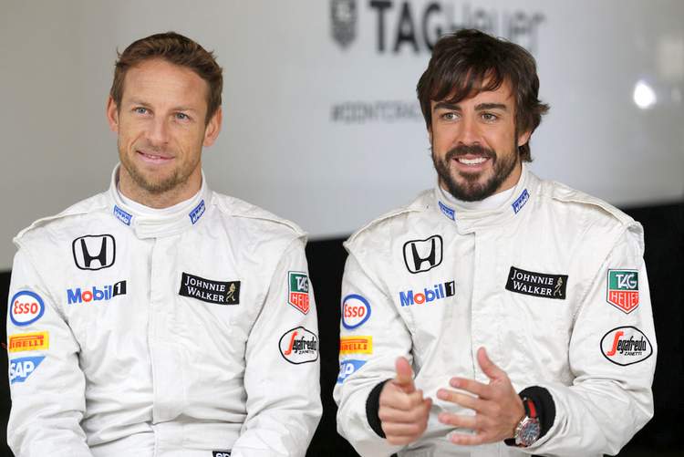 Alonso ve Button Mclaren