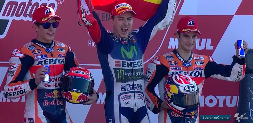 2015 MotoGP İspanya - Valencia Yarış Sonuçları - Jorge Lorenzo Dünya Şampiyonu