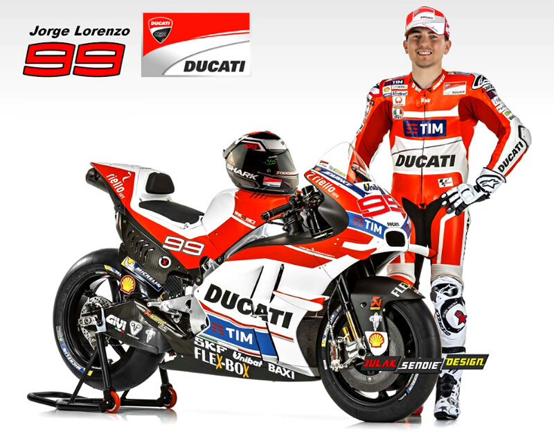 Jorge Lorenzo 2017'de Ducati'de Yarışacak