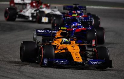 Norris 'a bit soft' in Bahrain charge to sixth