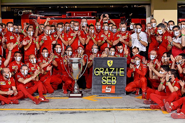 Vettel: “Ferrari’ye son bir şarkı söylemek istedim”