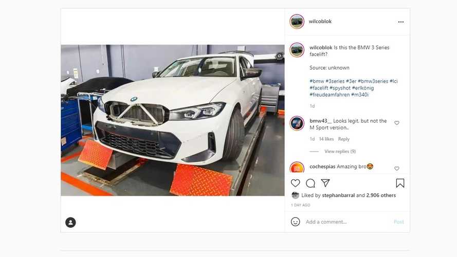 Makyajlı 2022 BMW 3 Serisi sızdırıldı!