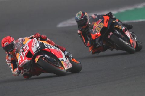 Marquez: Race leader key to 'big or smaller group', trying not to 'override'