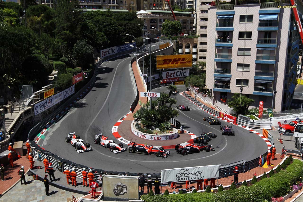 Monaco Grand Prix 1. antrenman  sonuçları