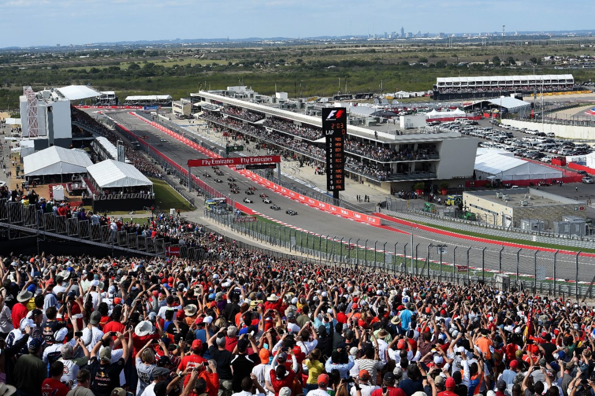 2015 Formula 1 Amerika - Austin Yarış Programı - Canlı Yayın