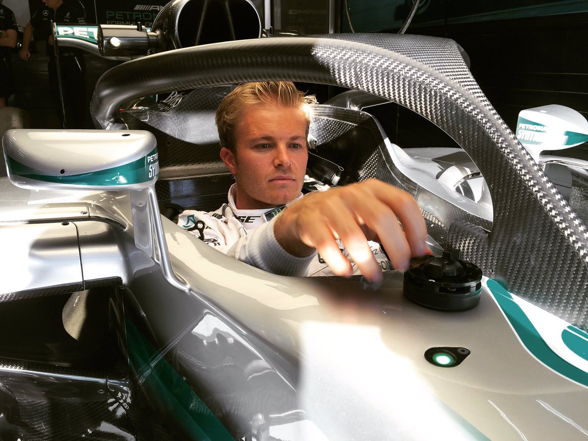Nico Rosberg Halo’nun Varlığını Hissetmemiş Bile