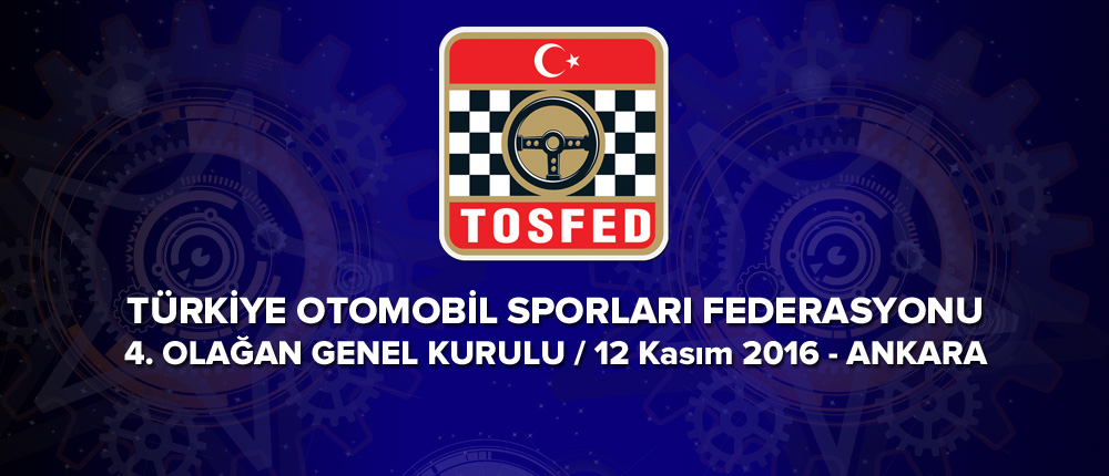 TOSFED 4. Olağan Genel Kurulu 12 Kasım´da