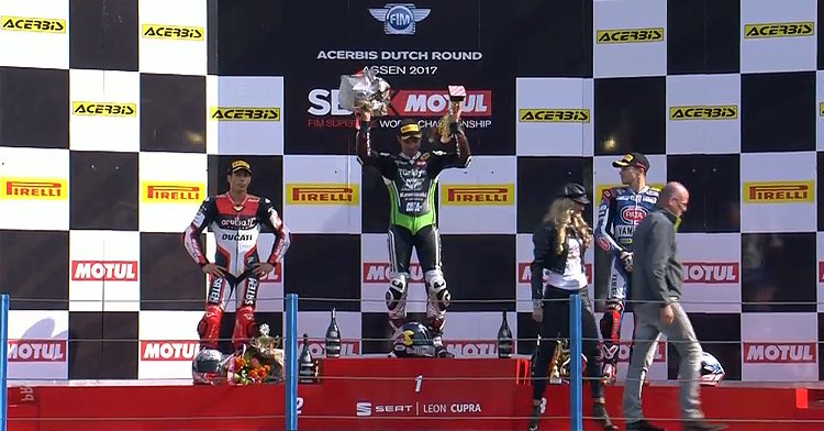 2017 SuperStock 1000 Hollanda GP Yarış Sonuçları