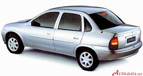 Chevrolet – Corsa Sedan (GM 4200) – 1.0 i (60 Hp) – Teknik Özellikler
