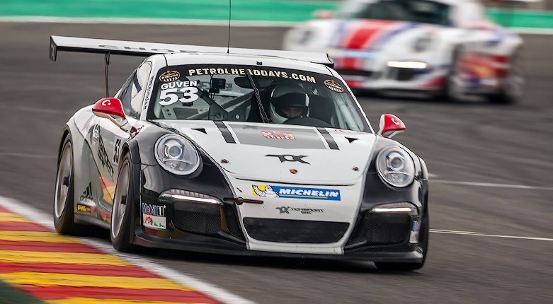 Ayhancan Porsche GT3 Cup Challenge Belçika´da Podyuma Çıktı