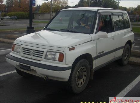 Suzuki – Sidekick – 1.6L (95 Hp) – Teknik Özellikler