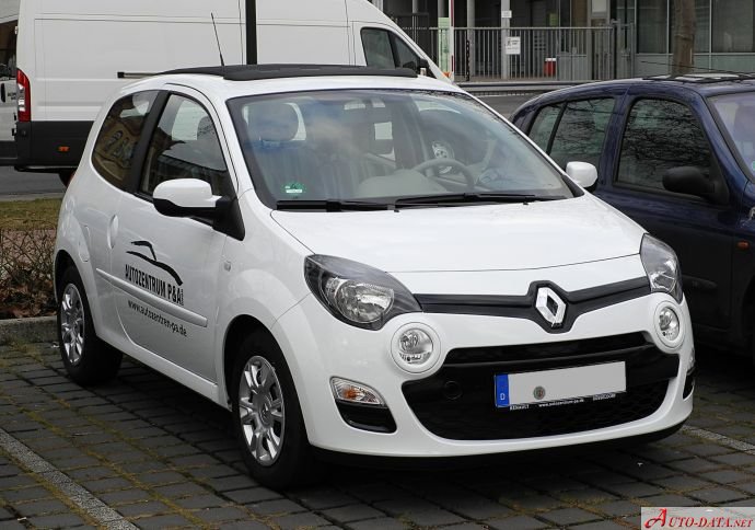 Renault – Twingo II facelift – 1.2 LEV 16V (75 Hp) – Teknik Özellikler