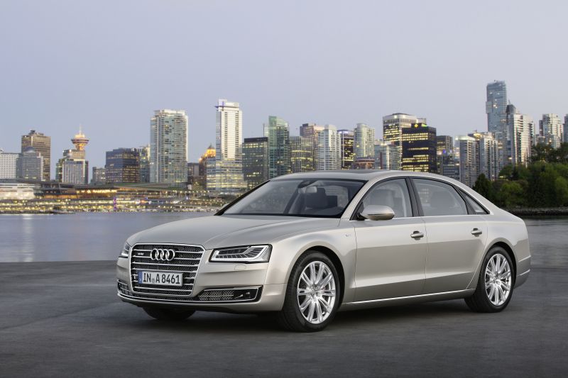 Audi – A8 Long (D4,4H facelift 2013) – 4.0 TFSI V8 (435 Hp) quattro Tiptronic – Teknik Özellikler