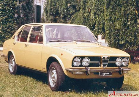 Alfa Romeo – Alfetta (116) – 2.0 (116.55G,116.56G) (121 Hp) – Teknik Özellikler