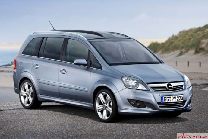 Opel – Zafira B (facelift 2008) – 2.2i 16V (150 Hp) Automatic – Teknik Özellikler