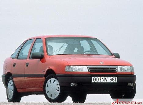 Opel – Vectra A CC – 1.6 S (82 Hp) – Teknik Özellikler