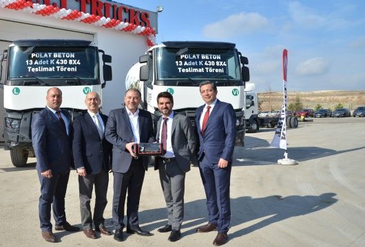 Renault Trucks K Serisi Gücü İle Hazır Beton Nakliyesinde