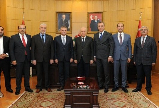 MASFED’ten Devlet Bahçeli’ye Ziyaret