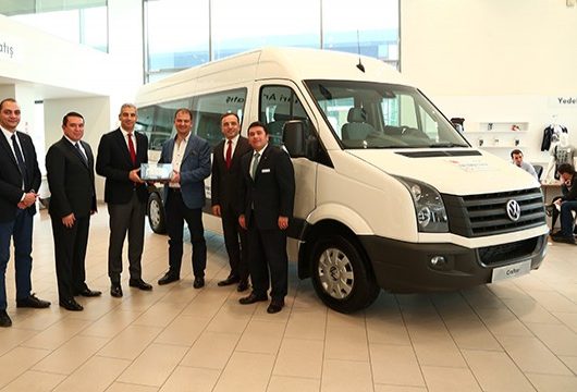 Yeni Güner Turizm de Volkswagen Crafter Dedi