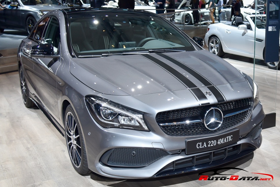 Mercedes-Benz – CLA Coupe (C117 facelift 2016) – CLA 220d (177 Hp) 4MATIC DCT – Teknik Özellikler
