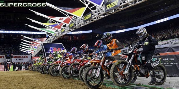 2018 AMA Supercross  Round 2 Houston  Tekrar izle