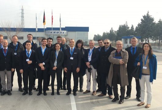 Alman Gazeteci Heyeti Krone’yi Ziyaret Etti