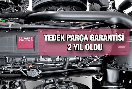 Renault Trucks, Garanti Süresini Uzattı