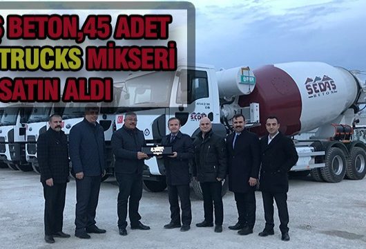 Sedaş Beton, Ford Trucks’ı Tercih Etti Sedaş Beton, Ford Trucks’ı Tercih Etti