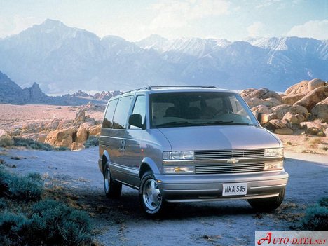 Chevrolet – Astro – 4.3 i V6 4WD (200 Hp) – Teknik Özellikler