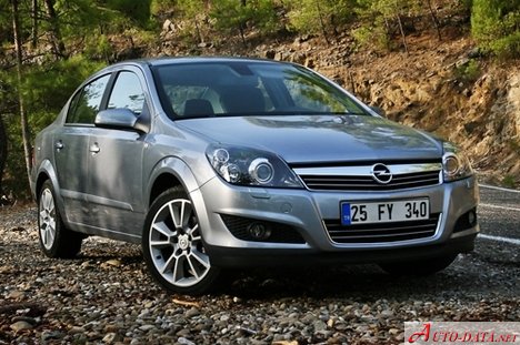 Opel – Astra H Sedan – 1.6i 16V (115Hp) – Teknik Özellikler