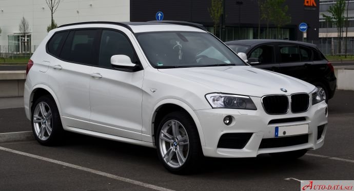 BMW – X3 (F25) – 20d (184 Hp) xDrive – Teknik Özellikler