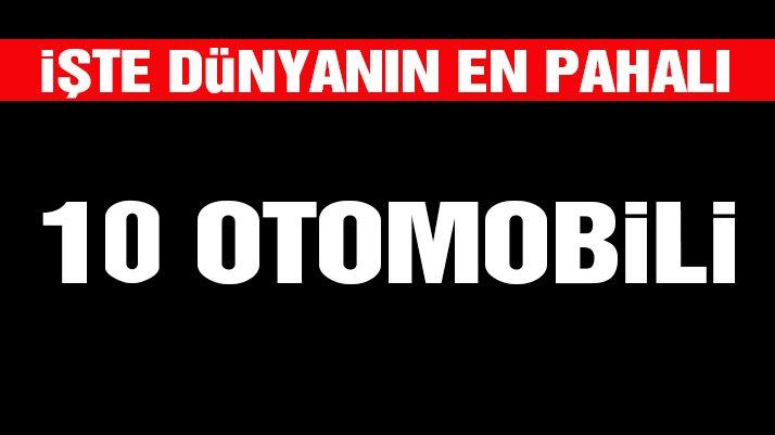 Dünyanın en pahalı 10 otomobili