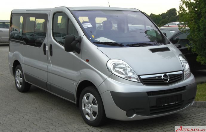 Opel – Vivaro A Tour – 1.9 DI (82 Hp) – Teknik Özellikler