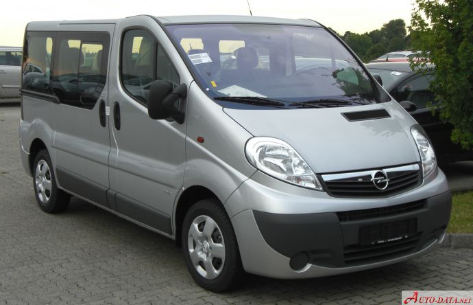 Opel Vivaro A Tour 1.9 DI (120 Hp) – Teknik Özellikler