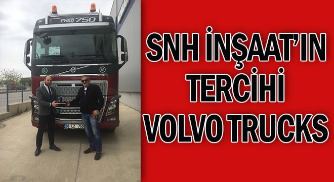 SNH İnşaat’a Volvo Trucks FH 750 6×4 Teslimatı