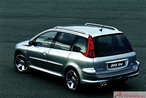 Peugeot – 206 SW – 1.4 i 16V (90 Hp) – Teknik Özellikler