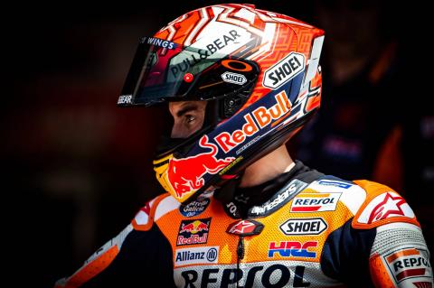 Marquez: If you want to celebrate crash, do it inside
