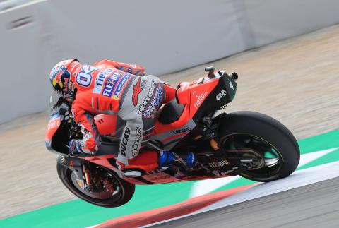 Dovizioso tops FP3, Marquez loses out