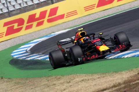 Verstappen tops second practice at Hockenheim