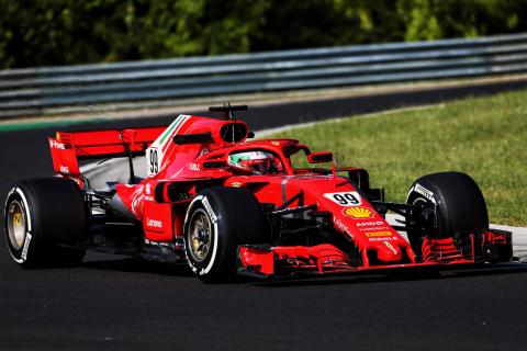 Giovinazzi leads first morning of Hungary F1 test for Ferrari 