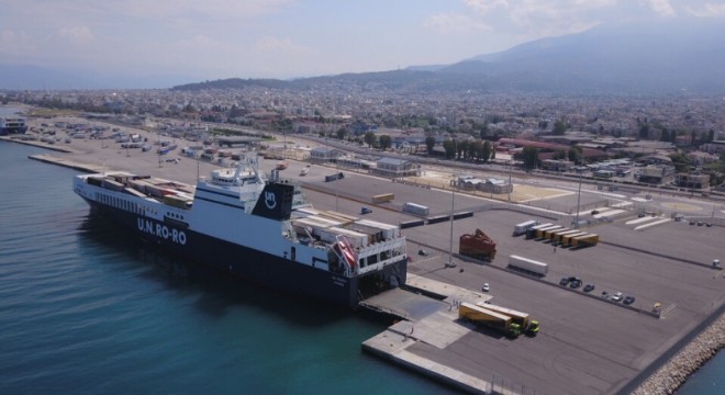 U.N. Ro-Ro Yunanistan’ın Patras Limanı’na Seferlere Başladı