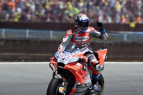 Dovizioso searching for late-race traction