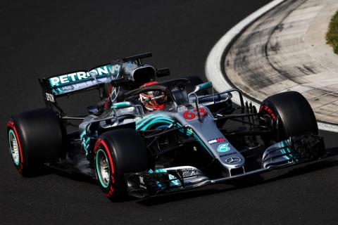 Russell lowers benchmark as Mercedes tops Hungary test 