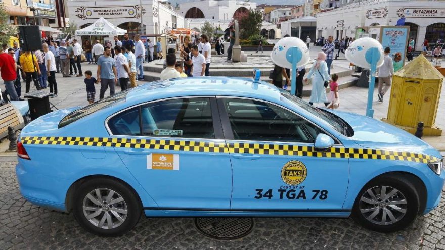 Sultanbeyli’nin ‘kırmızı taksileri’ turkuaza dönüşüyor