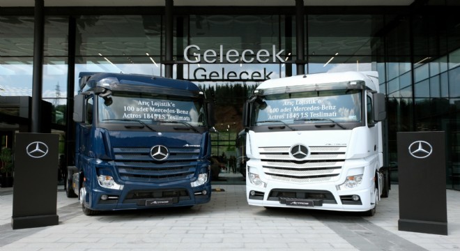 Mercedes-Benz Türk’ten Arıç Lojistik’e  100 Adetlik Actros 1845 Teslimatı