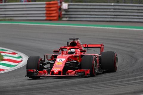 Vettel brushes off FP2 spin at Monza