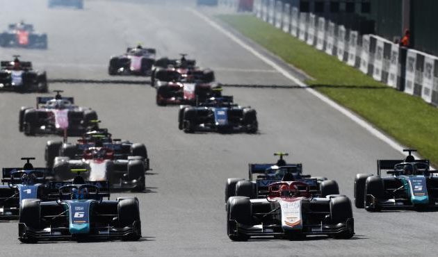 2018 F2 Belçika sprint  Yarış Sonuçları