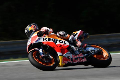 Pedrosa leads Petrucci at Brno